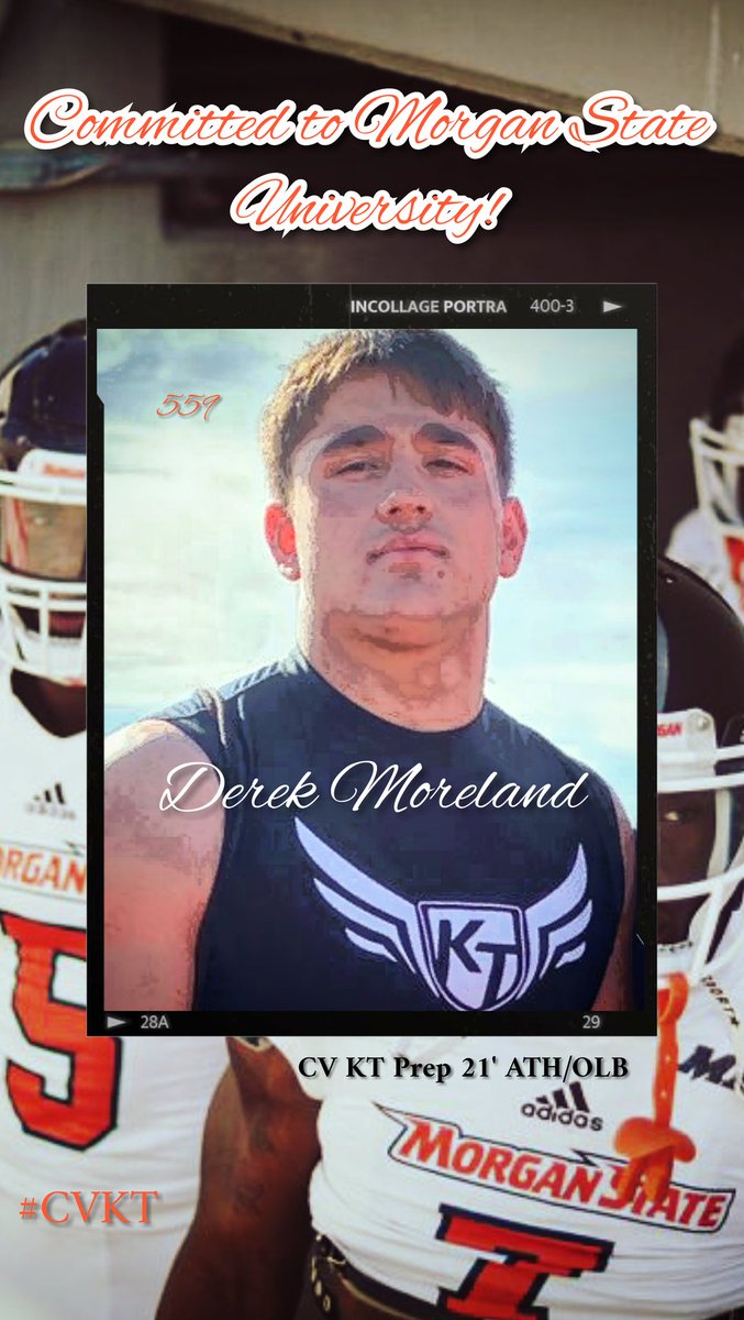 jak_rtz's tweet photo. Huge Congrats to @DerekMoreland6  on his Commitment to @MSUBearsFB!

#HBCU #559 #CVKT https://t.co/PVTpn4HyjV