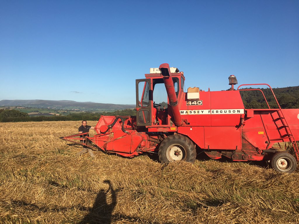 stellaowenphill's tweet photo. All in one day. Misty morning, afternoon sun, the rising dust has just begun #breconbeacons #riversplash is a must  #BackBritishFarming #wearewelshfarming https://t.co/TTAOEjODtP