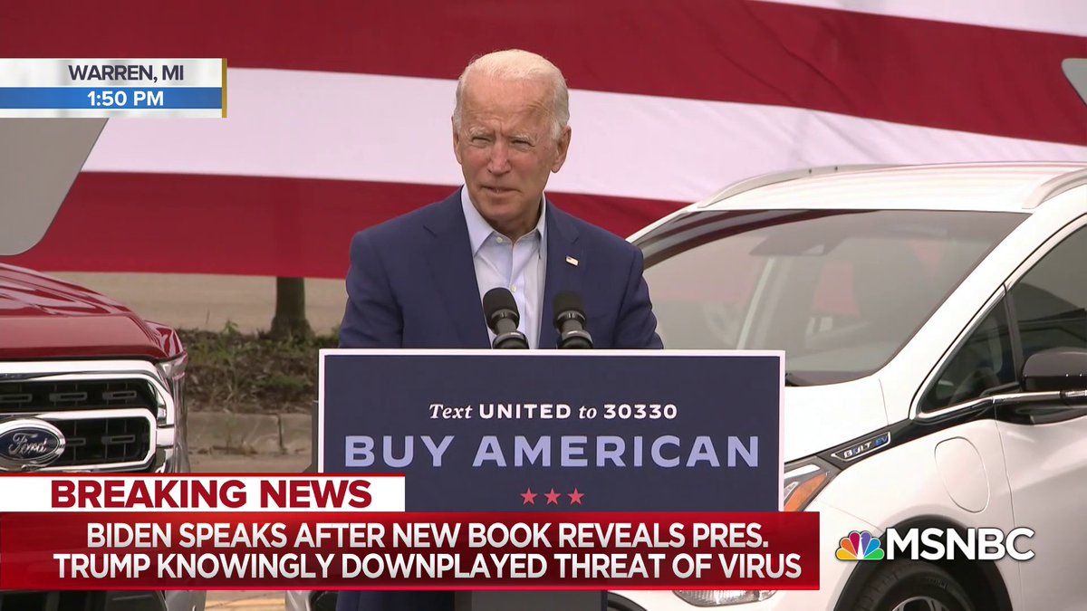 Msnbc On Twitter Live Now On Msnbc Joe Biden Speaks From Warren Michigan Https T Co Mpjgqrmzjx