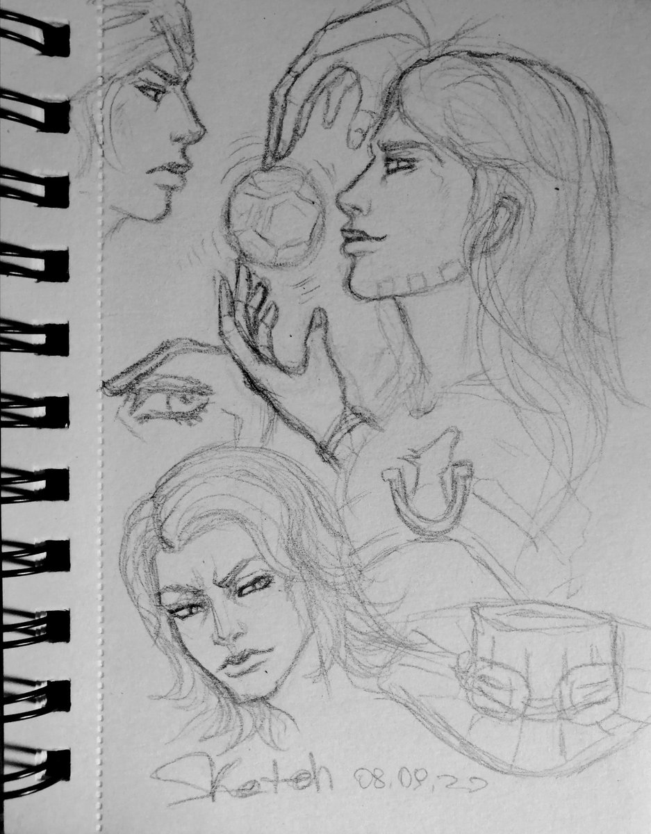 ArthurianDrei's tweet photo. #MyArt #Drawing #Sketch #JoJo #JoJoReferens #jojobizareadventure #Johnny #JohnnyJostar #Jyro #JyroZeppeli #Jojo7 https://t.co/HXhUeG7p1c
