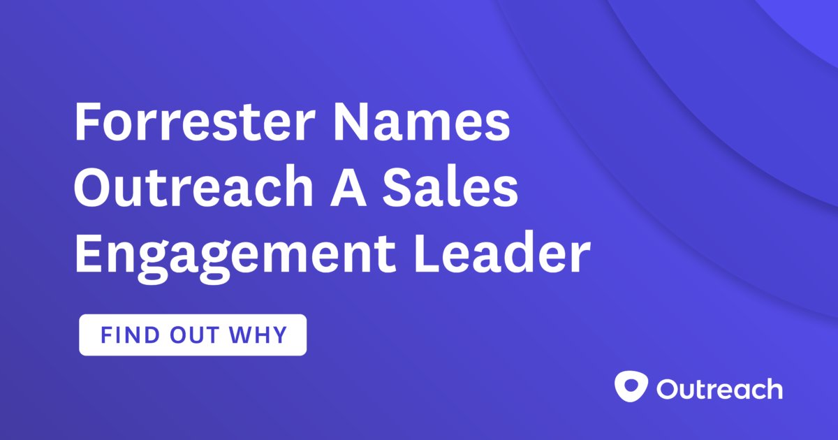 outreach_io's tweet photo. The @forrester Wave™: Sales Engagement, Q3 2020 came out today and we’re proud to say Outreach was named a Leader! Learn more >> https://t.co/9Hnh1KKfjm <<
#sales #salesengagement #forrester https://t.co/TGKyaF9Uiw