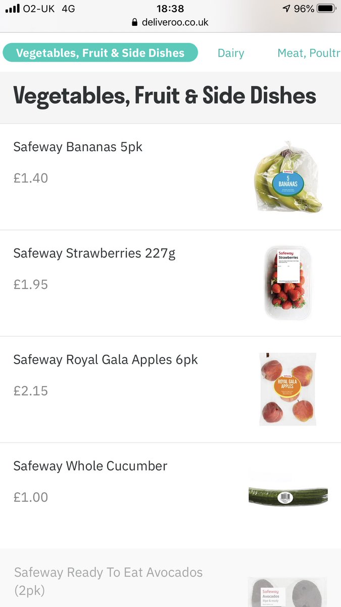 This week, BP M&S Simply Food is back on Deliveroo. But with Safeway products from Morrisons