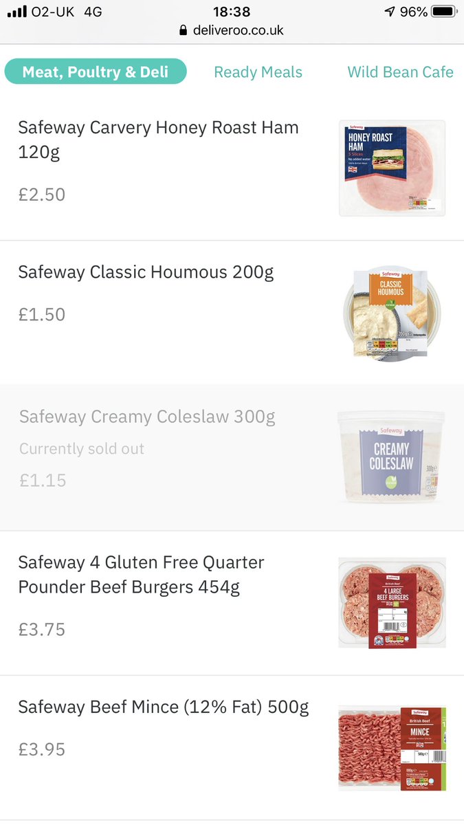 This week, BP M&S Simply Food is back on Deliveroo. But with Safeway products from Morrisons