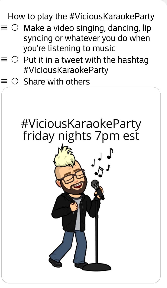 timvicious's tweet photo. #AtMyBBQ you better bet you bippy theres gonna be singing and mary making like at the vicious karaoke party https://t.co/oUFJfT7Z9D
