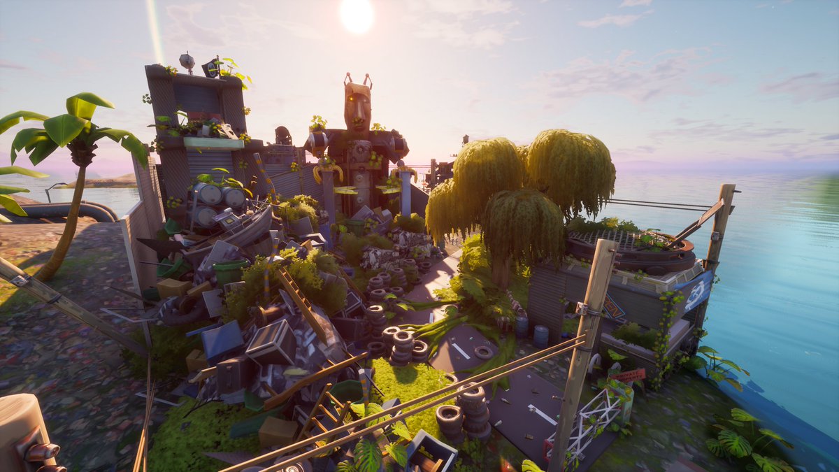LaaBouds_'s tweet photo. Participation au #NGCreativeChallenge sur le thème "Décharge abandonnée". 
GL 
 #FortniteCreative @FNCreate https://t.co/bzJgNBTH6i