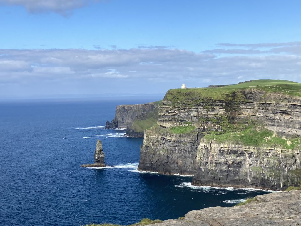 PeterLong10's tweet photo. No matter how many times you walk it Liscannor to the Cliffs of Moher is always spectacular. https://t.co/qrgOtr05l5