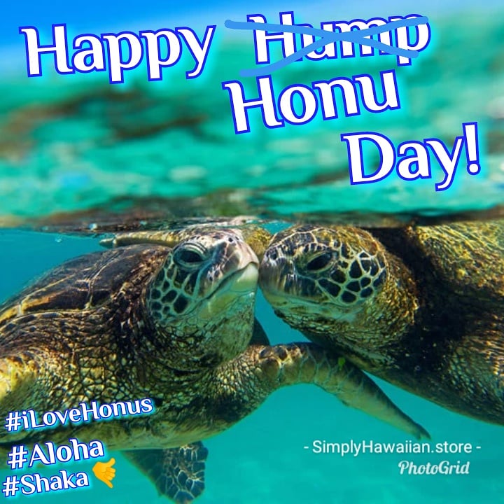 SimplyHawaiian's tweet photo. Happy Honu Day! 
May your day be filled with #HonuLove 
and #Aloha of course! 😊🤙🌴🐢🌴
--> https://t.co/f4RxaKikJV 
#iLoveHonus #Shaka 🤙 #SHOP_NOW
--> https://t.co/f4RxaKikJV https://t.co/XaXoitonOH