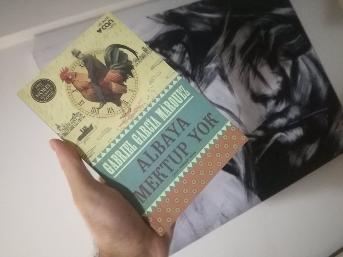 yozanker's tweet photo. 🎉 Yeni #kitapsevinci
📚 Eylül ' 3 ' 🍁
✨ Gabriel Garcia Marquez - Albaya Mektup Yok
Ülkesi uğruna savaşarak yaptığı hizmetlerin karşılıksız kaldığını anlayan, emekliye ayrılmış yaşlı bir askerin öyküsü..
#kitapokuyalım #kitap #edebiyat
#GabrielGarciaMarquez #okumak #books https://t.co/UgP9SY7ohx