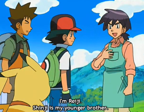 Paul is also indirectly linked to this portion. The gang met Reggie, Paul’s older bro. While Ash and Brock were talking, Reggie noticed Chimchar, the very same mon that once belonged to Paul, now in Ash’s possession; the very same one that Paul abandoned for being too weak.