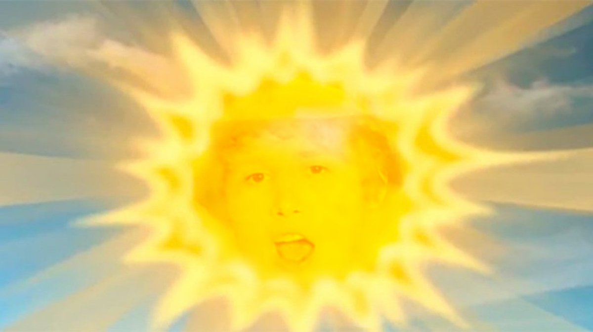coopersjake's tweet photo. idk if people already made better versions but here's my attempt at dylan & cole as the teletubbies sun lmao #streamngmly @wallowsmusic https://t.co/rtulhH7Z94