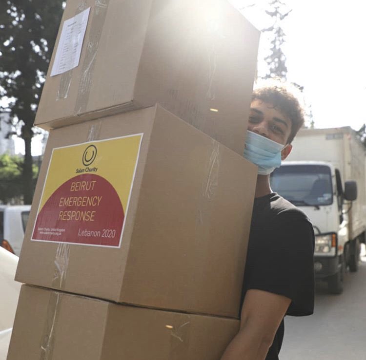 HarrisJ_News's tweet photo. Harris in Lebanon with #TeamSalam at the Salam Charity providing aid for those left devastated by the Beirut explosion. Rebuilding little by little. Your donations make all this possible. ❤️ https://t.co/YgV7IRqVge https://t.co/ZHUjE0NZls