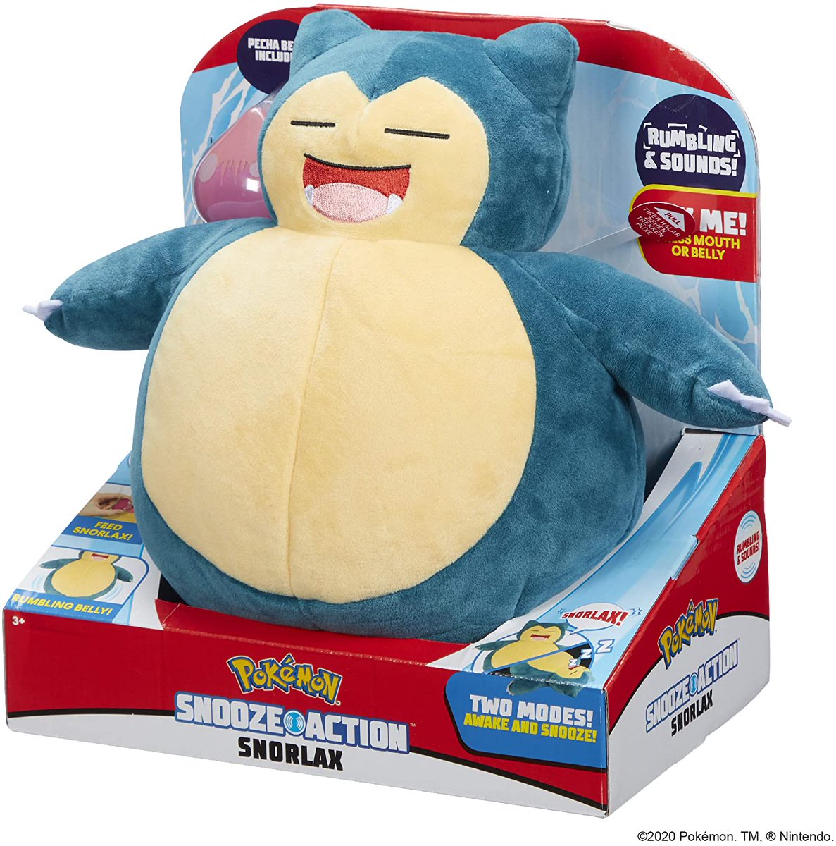 snorlax cuddly toy