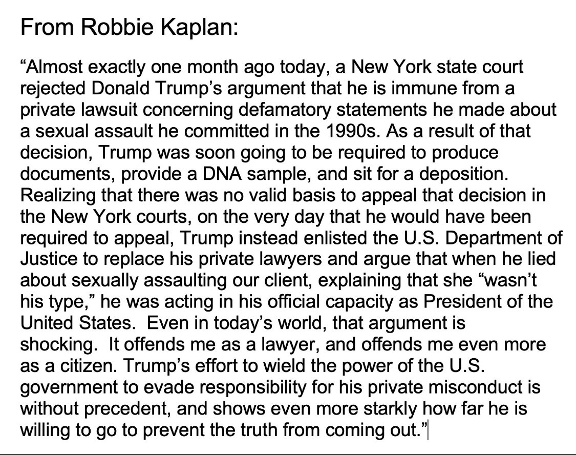 ushantbeserious's tweet image. #TrumpIsARapist from defendants attny: