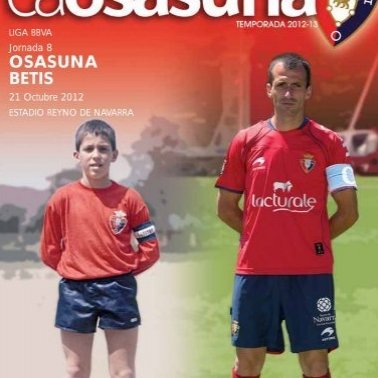 Patxi Puñal started to play for Osasuna as a 9 year old and spent his entire professional career (except for a loan at Leganés) at the club, retiring in 2014He is the player who played the most matches for the club in it's history, 458.