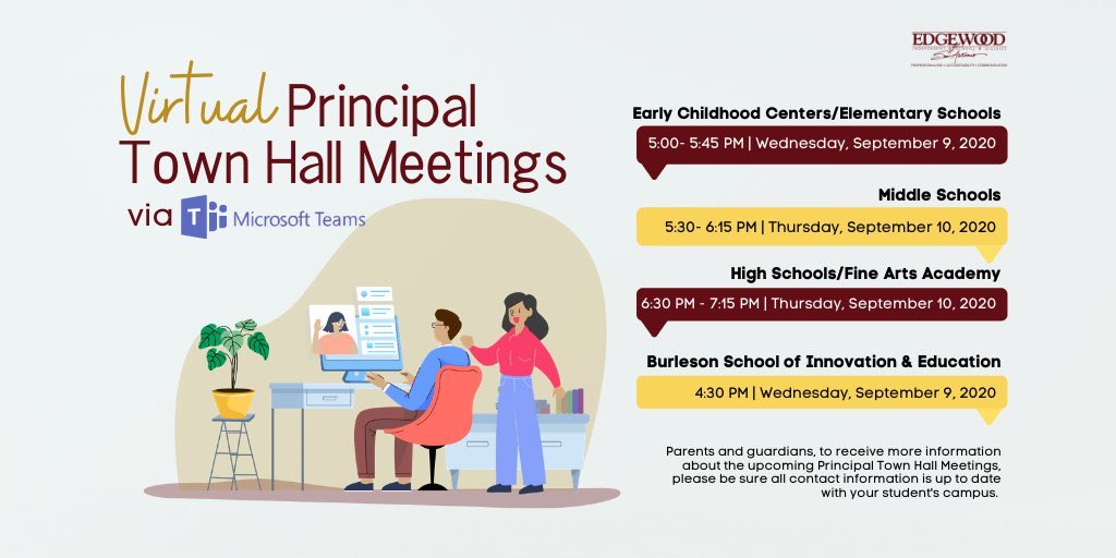 DrH_OnTheEdge's tweet photo. @EISDofSA Communicate Early and Communicate Often! Here are multiple opportunities to get informed! Thank you Edgewood!
#EISDSafeStart
@WeGoPublic @SACharterMoms @MarthaICastill1 @SCamachoDAVANDC @Joseph35670768 @Scarletknight10 @salouieg https://t.co/RMC3VLV5q7