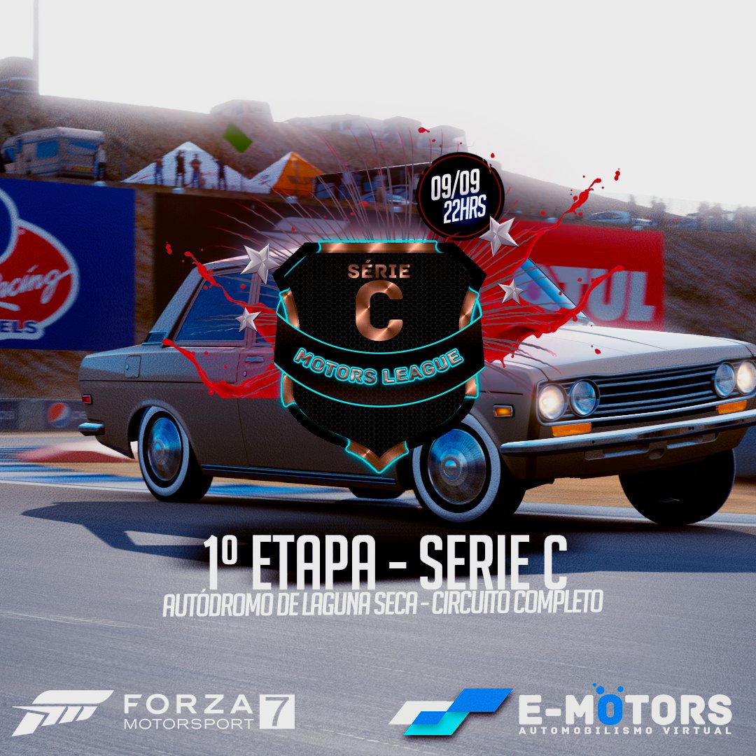 emotorsleague's tweet photo. Fala pessoal, tudo bem com vocês? 

Hoje tem estréia das séries B e C na E-MOTORS LEAGUE. 22:00 no canal: 

https://t.co/vJTyXCKrY7

#WeAreEmotors #Emotors #EmotorsLeague https://t.co/gv7CFAQQZG