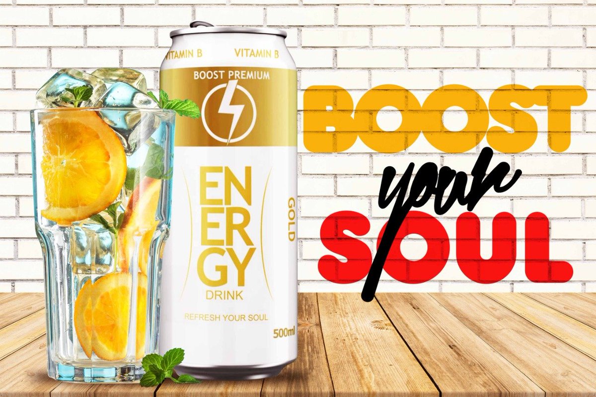 DrinkBoost's tweet photo. Boost-Premium gold energy drink 
Refresh your soul https://t.co/VgvbK7yRFG