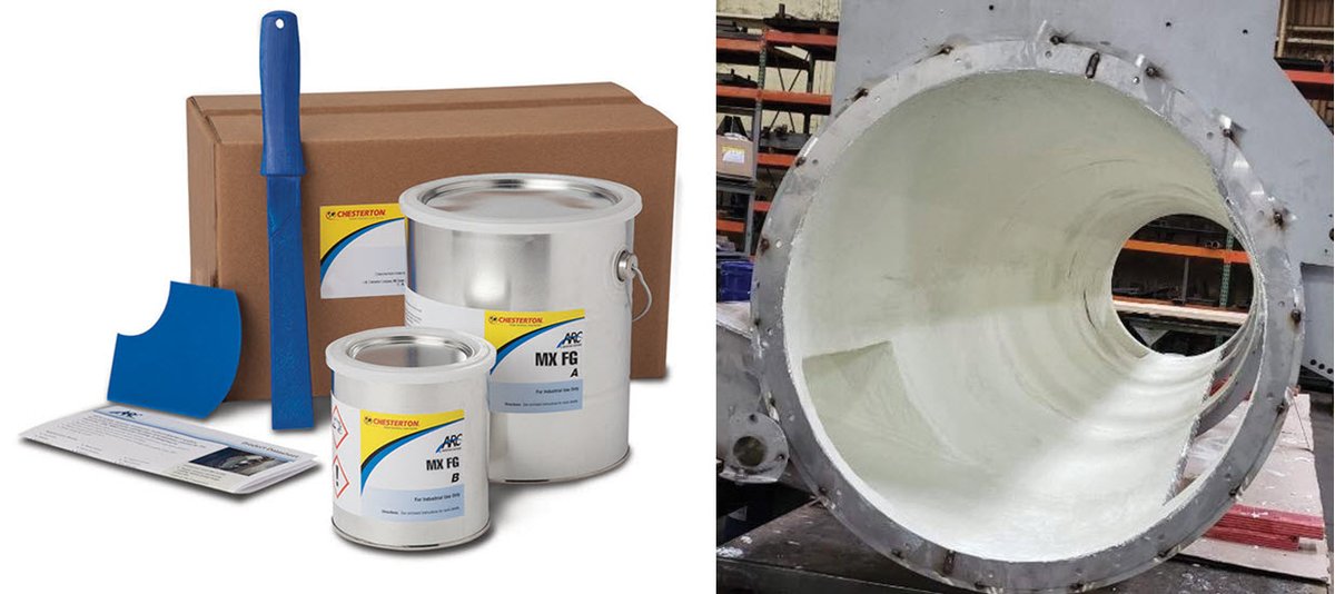AWChesterton's tweet photo. An animal feed manufacturer grappling with severe abrasion in a combi mixer switched to ARC MX FG Food-Compliant Coating with excellent success. Learn how:
https://t.co/kucfYFF96I
#AbrasionResistantCoatings #FoodProcessing #AnimalFeedProcessing #Brewers https://t.co/gv94kAfn68
