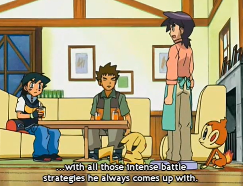By this point in time, Ash knew that Paul didn’t give a shit about bonding with your Pokemon; all Paul cared about was strength and raw power. If a mon wasn’t strong enough based on power alone, it was good riddance for that mon.