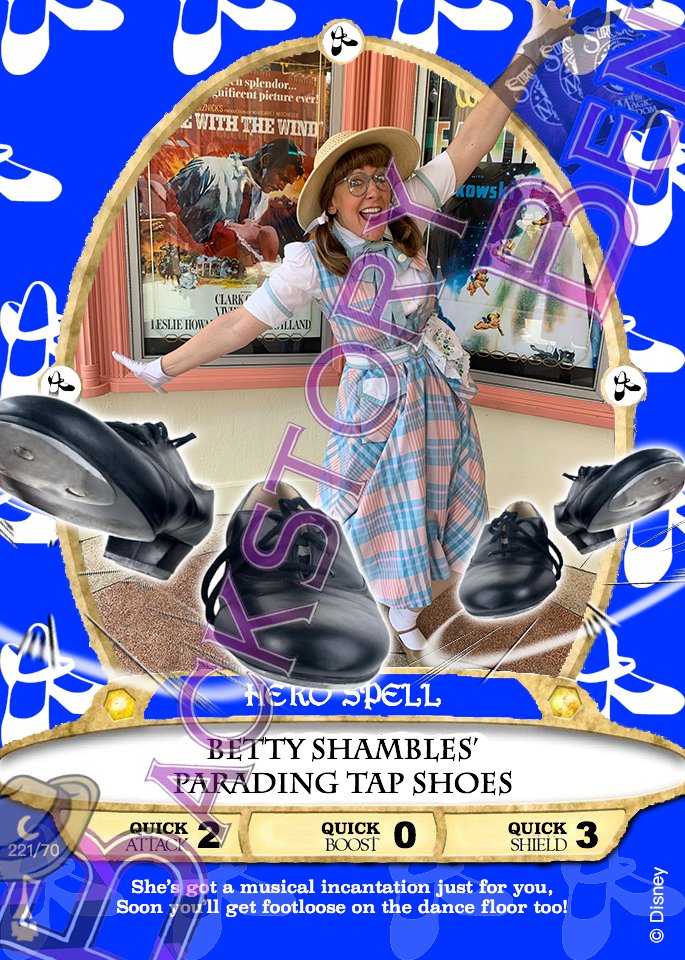 BackstoryBen's tweet photo. (FAN-MADE) Cards 221-230 are finally here! #SorcerersoftheMagicKingdom #SOTMK #WaltDisneyWorld #MagicKingdom https://t.co/brvKWmrh8L