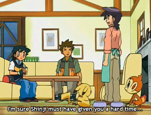 By this point in time, Ash knew that Paul didn’t give a shit about bonding with your Pokemon; all Paul cared about was strength and raw power. If a mon wasn’t strong enough based on power alone, it was good riddance for that mon.