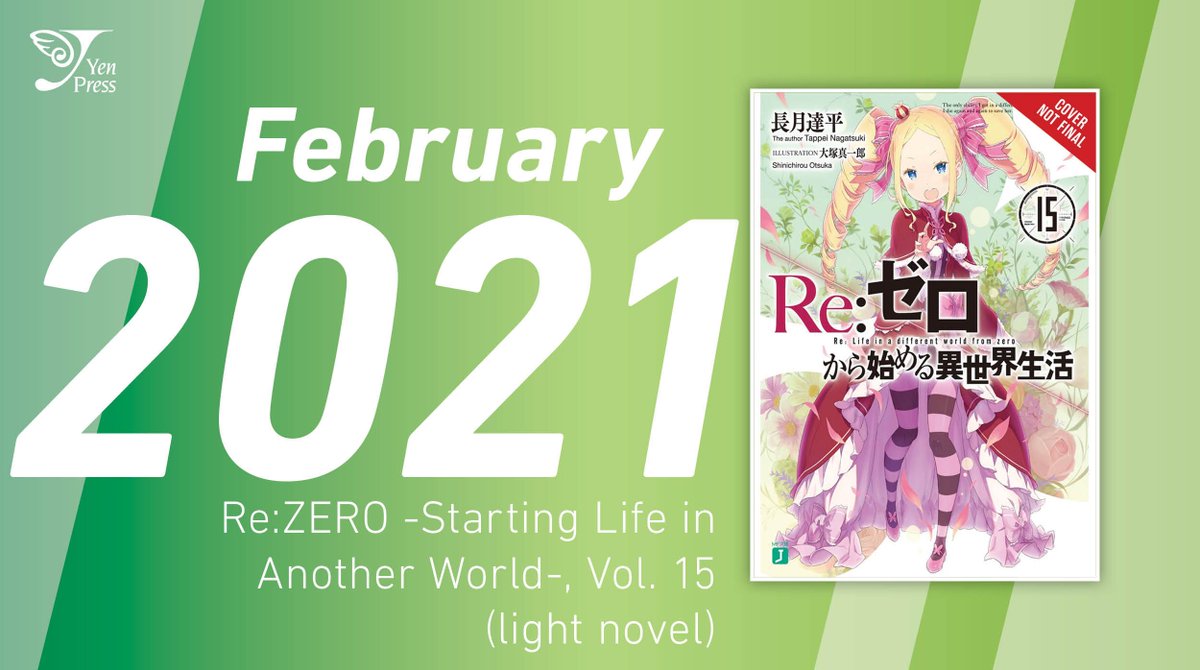 Yen Press In This Loop Where Demon Beasts Are Lurking Behind Every Corner Subaru Must Cut Open A Path To The Future For Everyone Once Again Re Zero Starting Life In