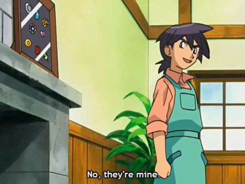 Finally, the last bit being foreshadowed is actually linked to Paul as well! Reggie’s missing a frontier badge. Just like Brock questioned Reggie here, Brock will question Paul about this later in the series, which will further emphasize Paul & Reggie's relationship, why he...