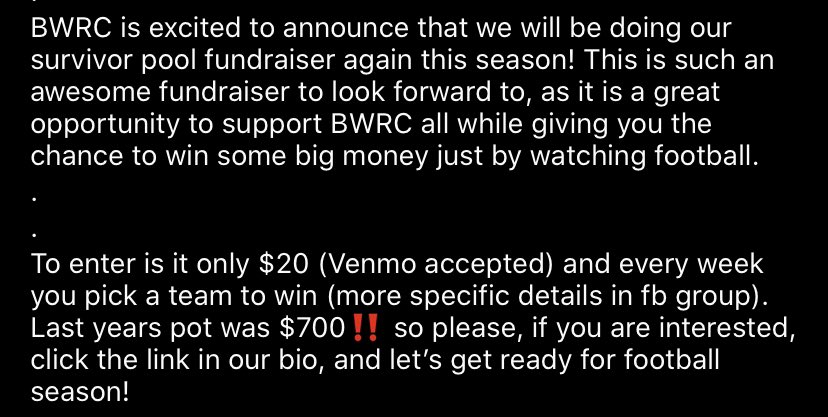 Clink the link in our bio to join the pool!