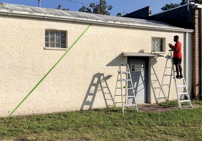 CityofCayce's tweet photo. Hooray for stripes! 🙌🏻 Check our the latest mural by @willbryandesign in the Cayce Art District! Tag us as you journey through our Art District murals and businesses with the hashtag #ArtinCayce! 

#cayceartsdistrict #cayceartists #artworks #TimeforArt #CayceSC #CaycePride https://t.co/RayUQT2Uje