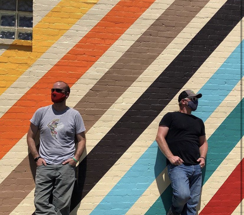 CityofCayce's tweet photo. Hooray for stripes! 🙌🏻 Check our the latest mural by @willbryandesign in the Cayce Art District! Tag us as you journey through our Art District murals and businesses with the hashtag #ArtinCayce! 

#cayceartsdistrict #cayceartists #artworks #TimeforArt #CayceSC #CaycePride https://t.co/RayUQT2Uje