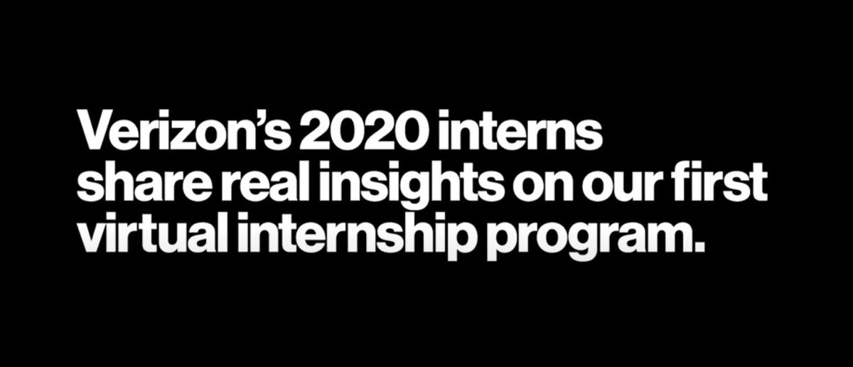 VerizonCareers's tweet photo. This summer, our first-ever virtual internship class joined our team. Learn about their great experience, some of the projects they worked on and why they would recommend a Verizon internship to the next generation in our #VerizonWorks blog. #vzcareers https://t.co/CBA4Mo1GEk https://t.co/71nBnj0KFO