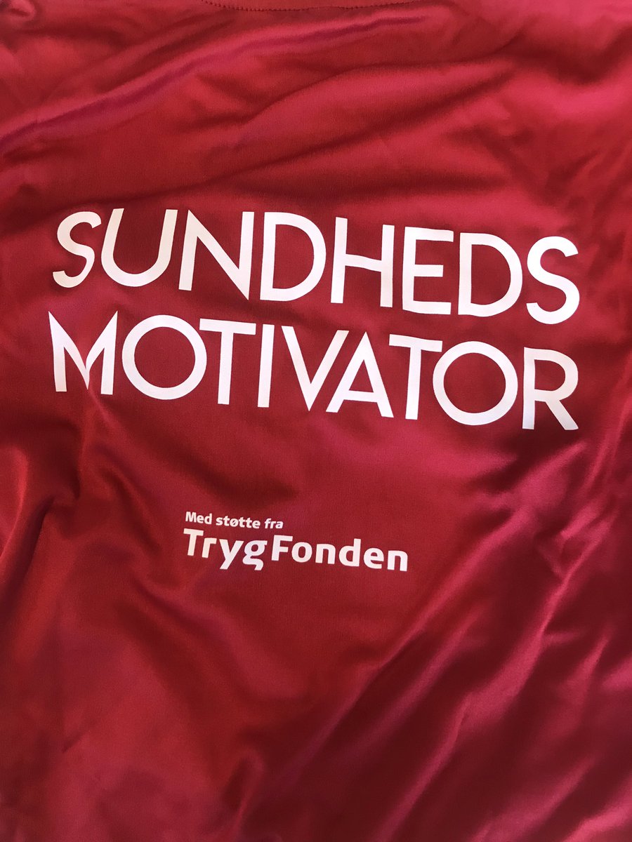 k_srensen's tweet photo. Så har vi uddannet endnu et hold sundhedsmotivatorer, der er klar til at gøre en forskel for folk og folkesundhed i Danmark. Tak til #TrygFonden for støtte til Din Sundhed i #VejenIdrætscenter #VIC #Vejen #Sundhedsmotivator https://t.co/lDMYAx7qu1