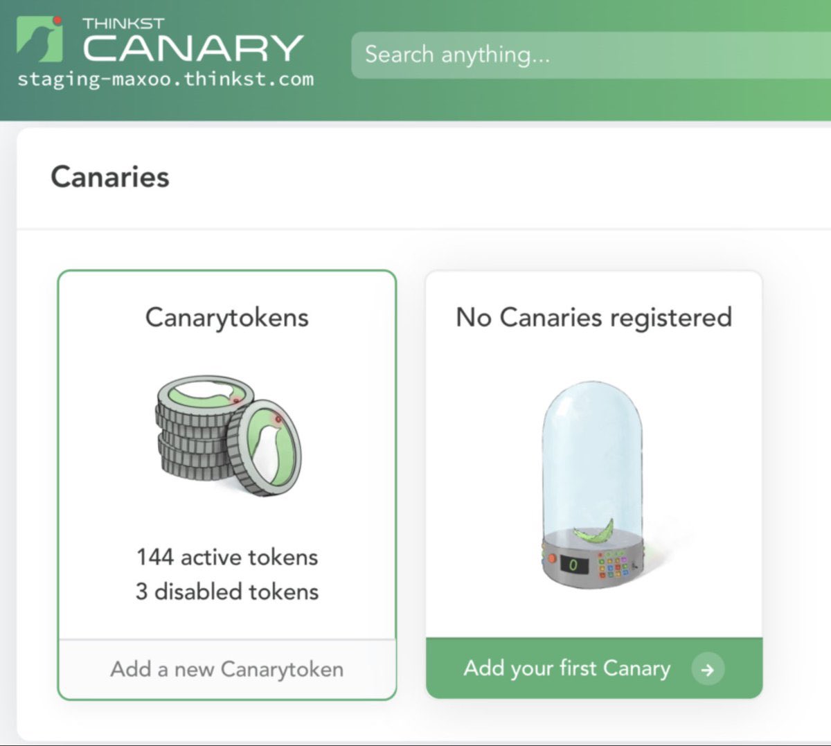 Thinkst Canary tweet media