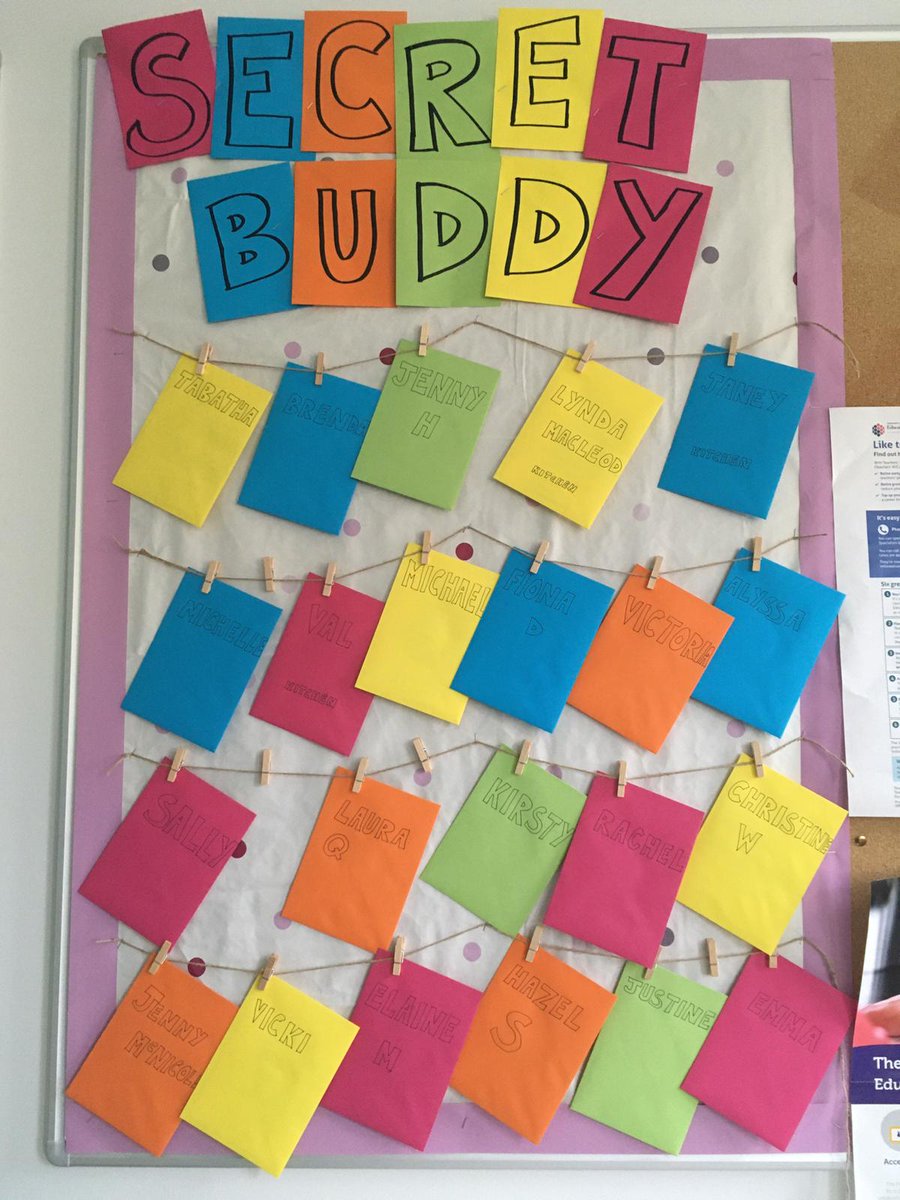 RPSinStirling's tweet photo. Our staff Secret Buddy programme launched this week. Our Secret Buddies will support each other with gifts, notes & acts of kindness throughout the session without revealing their identity ❤️ #mentalwellness
#connectforwellbeing https://t.co/RaZfpZUDor