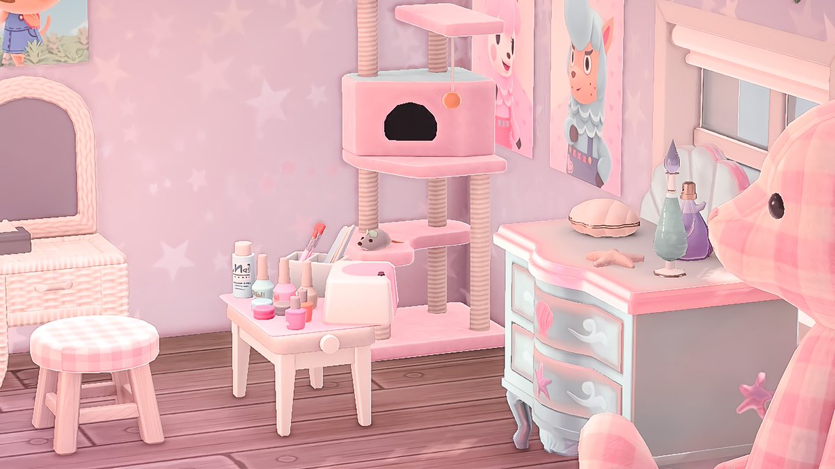 magicee_maria's tweet photo. 🌸✨🤍~ New bedroom design inspired by the wonderful @lilypoints her bedroom is absolutely gorgeous! ~🌸✨💗
#ACNH #AnimalCrossingNewHorizons #ACNHDesign https://t.co/n9iZ7mR2MQ
