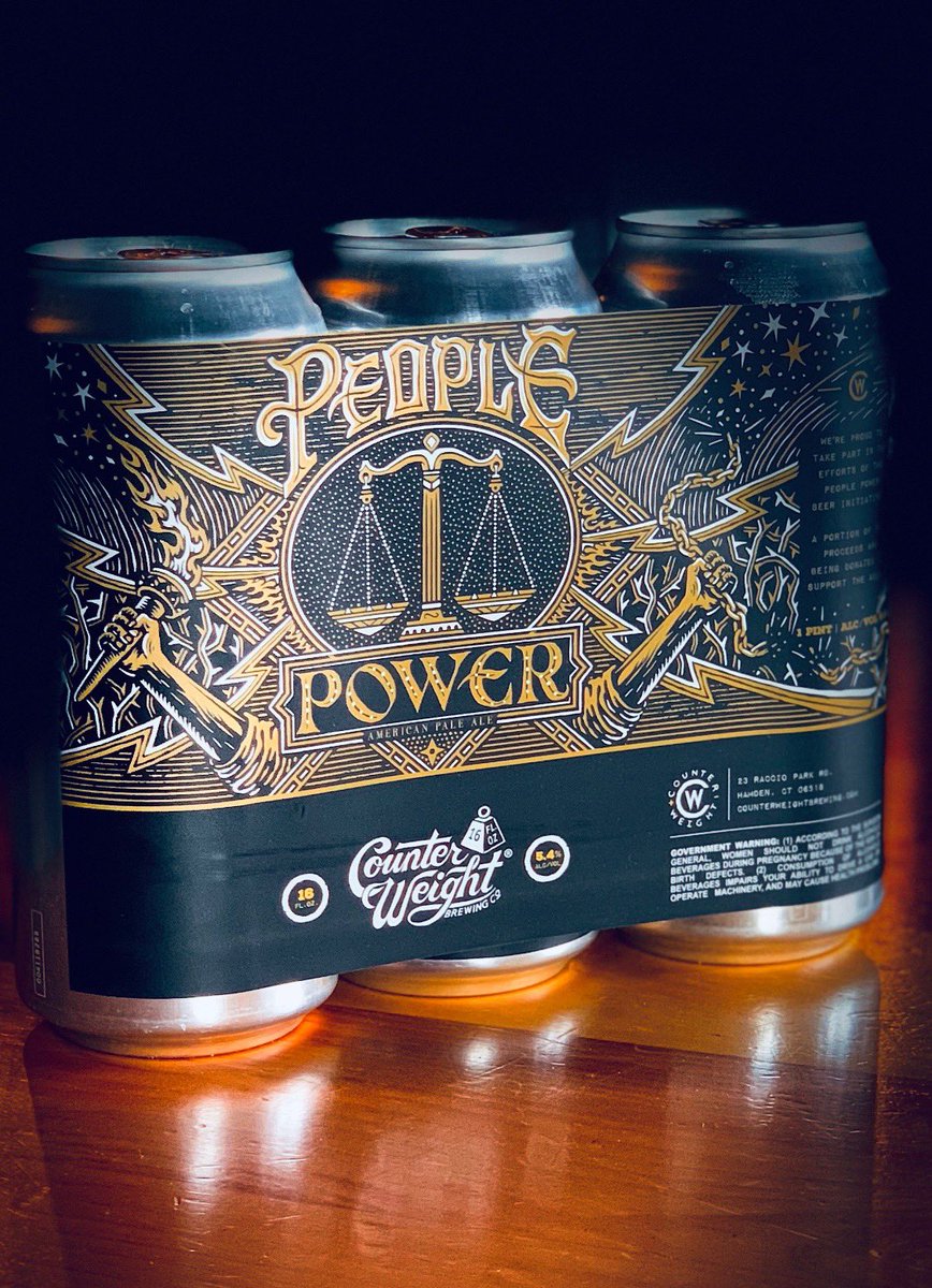BrewingWeight's tweet photo. We're proud to be participating in the @peoplepowerbeer initiative to benefit the American Civil Liberties Union and their continued work in protecting the rights and liberties of all Americans.
🇺🇸👊🏻👊🏼👊🏽👊🏾👊🏿🇺🇸 https://t.co/cCkhKkfgOM