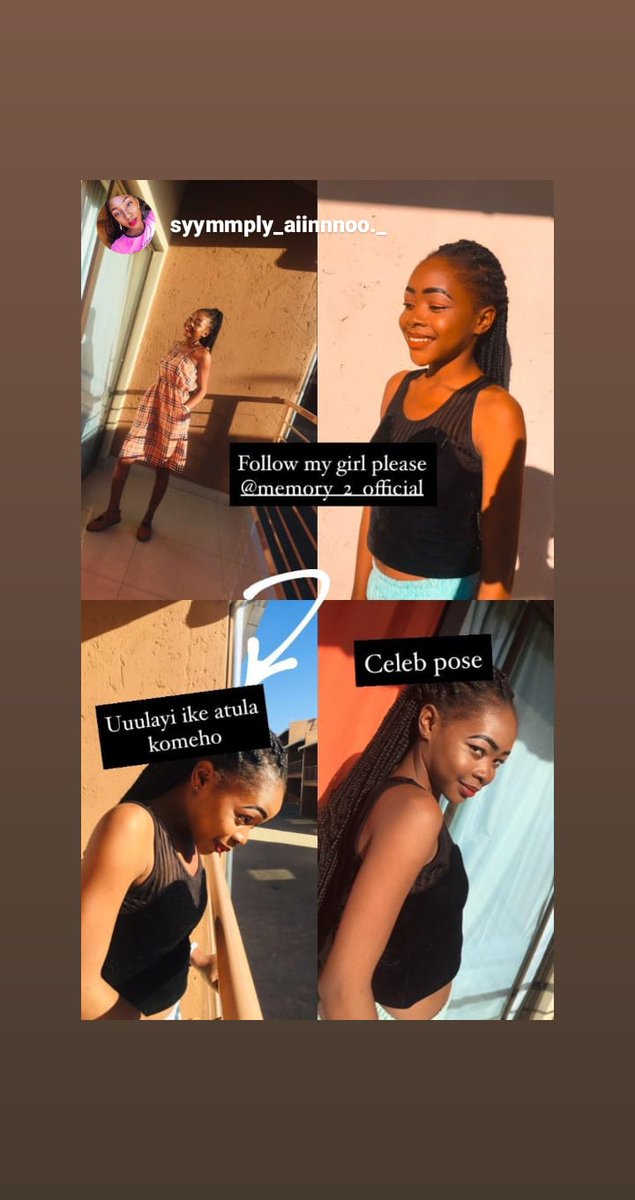 IamMemory20's tweet photo. For more fun follow my girl on Instagram @memory_2_official
She will surely follow back 😉😊😘 https://t.co/jhhy5NWX5F