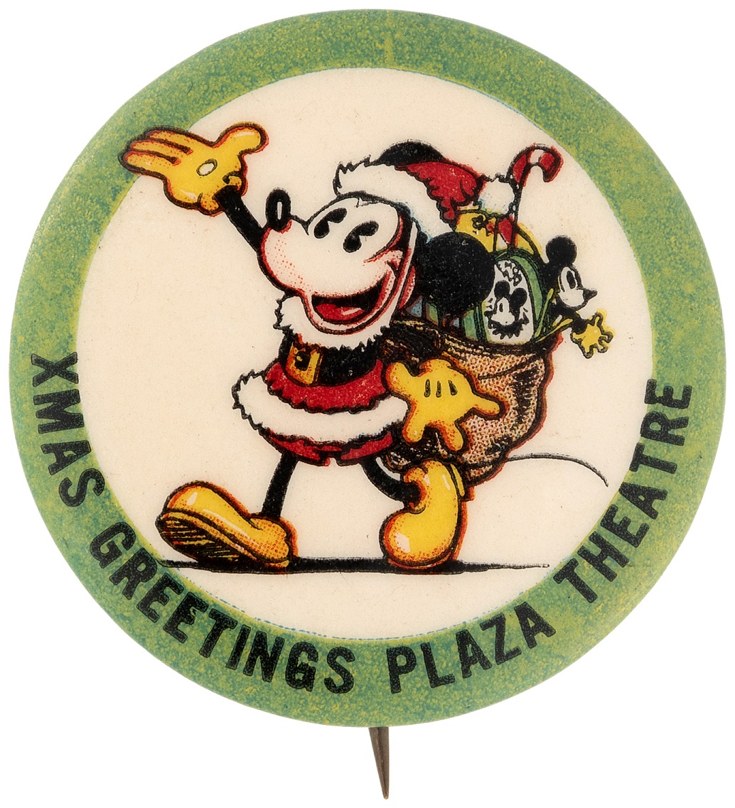 HakesAuctions's tweet photo. #Christmas is still a few months away, but we thought we'd share this #scarce #1930s #button featuring #MickeyMouse as #SantaClaus now up for bid at @HakesAuctions. Perfect for @Disney #collectors! π
ππ
https://t.co/jmgsApave5
#Disney #Santa #DisneyFans #MickeyMouseFans https://t.co/q2KJGeA8g0