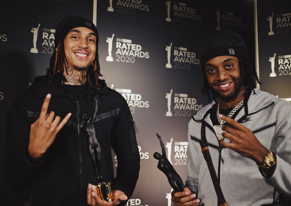 GRMDAILY's tweet photo. 🏆 WINNER: Congratulations to @DBlockEurope @YoungAdz1 @DIRTBIKE_LB on winning the 2020 @RatedAwards ‘MIxtape of the Year’ award for 'PTSD'

📱 #RatedAwards https://t.co/BYcyp8mTjI