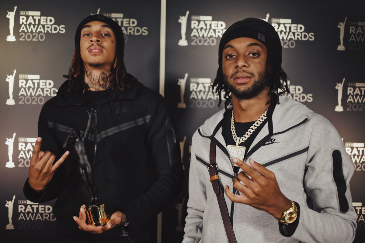GRMDAILY's tweet photo. 🏆 WINNER: Congratulations to @DBlockEurope @YoungAdz1 @DIRTBIKE_LB on winning the 2020 @RatedAwards ‘MIxtape of the Year’ award for 'PTSD'

📱 #RatedAwards https://t.co/BYcyp8mTjI