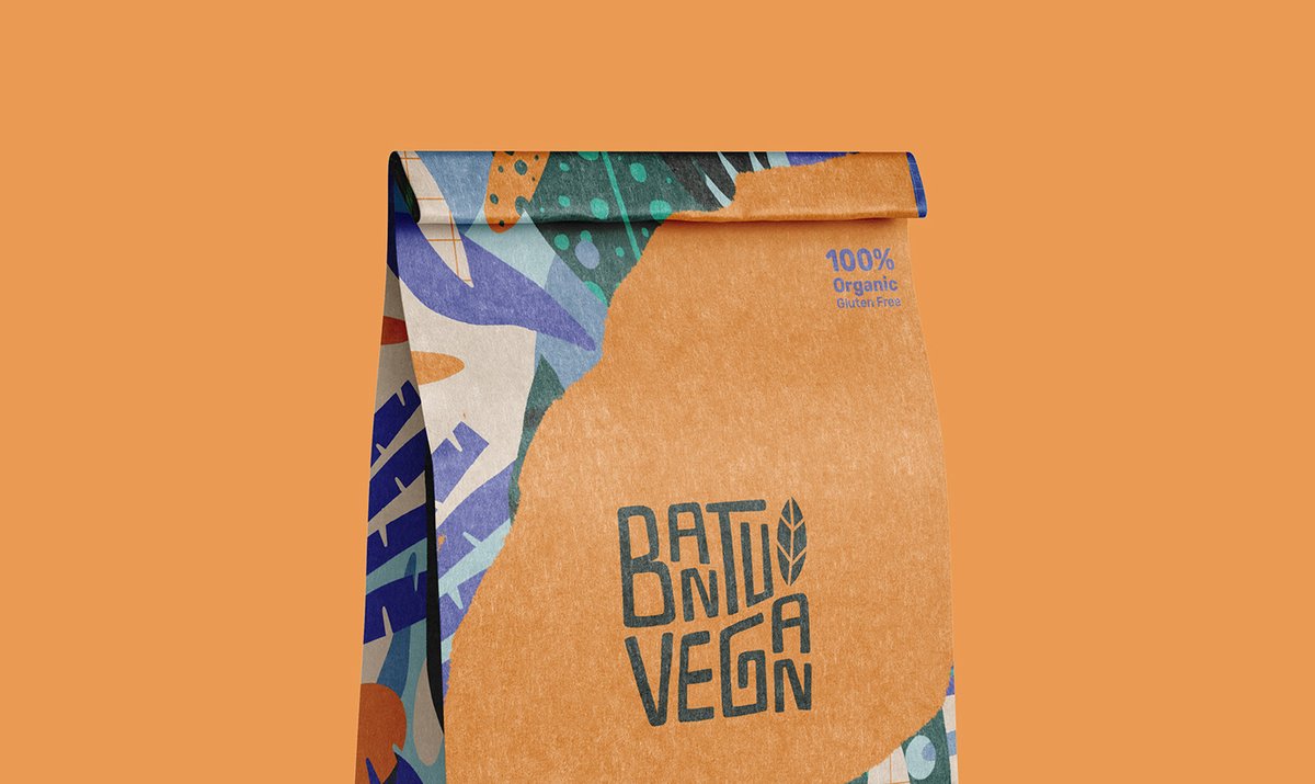 Behance's tweet image. Vibrant packaging design for a not-for-profit vegan company by Shaivalini Kumar and Supernova Design — see the full project &amp;gt; on.be.net/32S3xXK