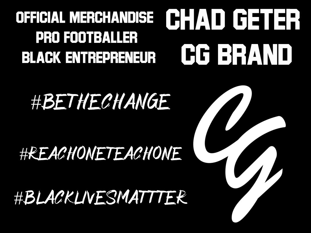 We found out that an #asian owned #Cali based company are trying to jack the design, sell it as theirs 
&amp; directly impact  @ChadGeter_38 financially 

You can only order official #CGBrand apparel &amp; merch from our subsidiary @BallerGearCA

#blacklivesmatter 
#bethechange 

Pls RT