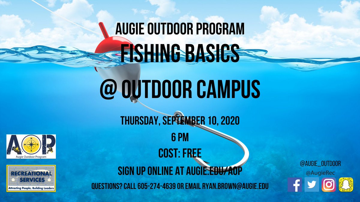 Go to the "Events" page at augie.edu/aop to sign up!