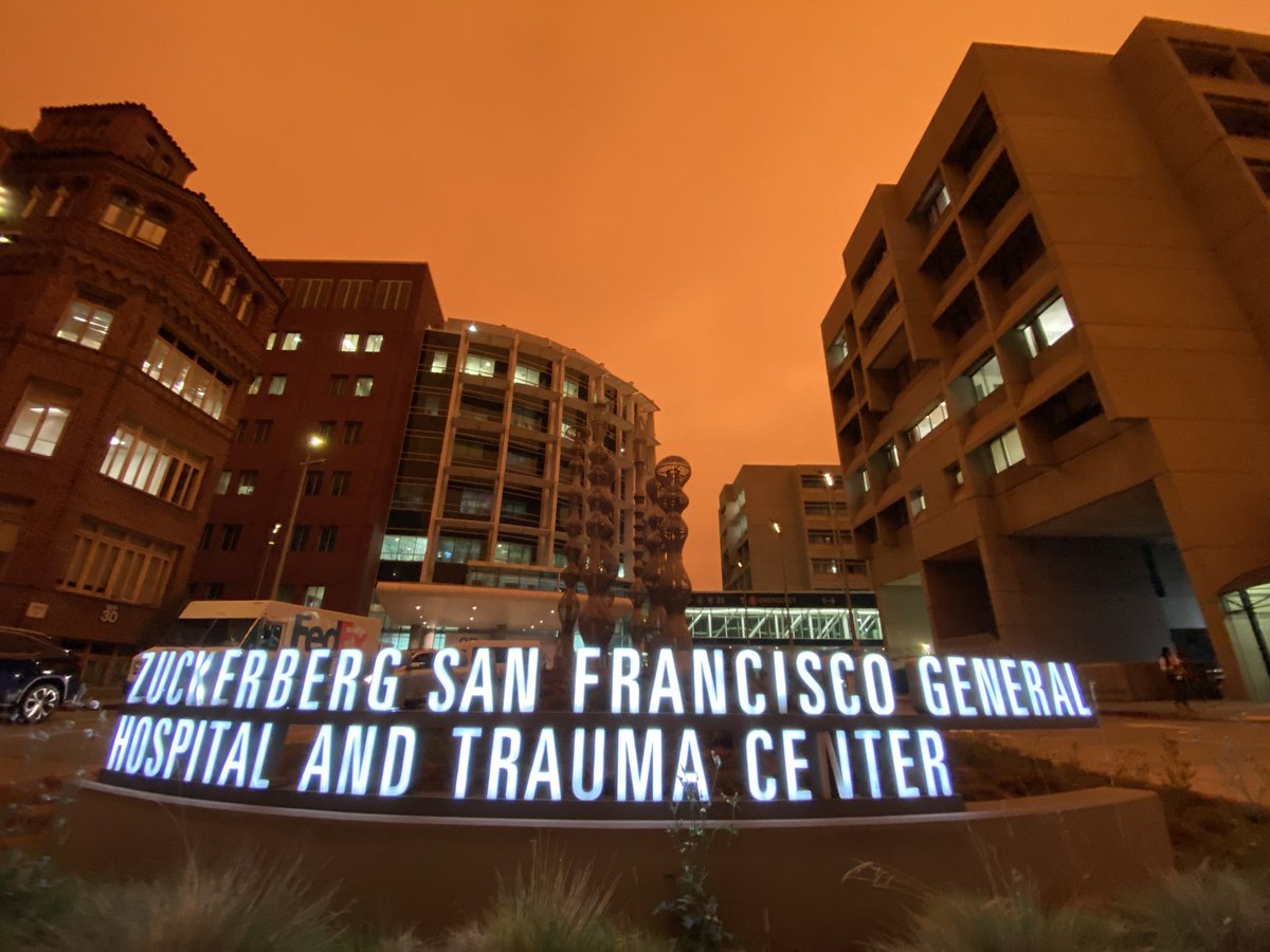 Ready to serve, even during the apocalypse #SanFrancisco #CaliforniaFires