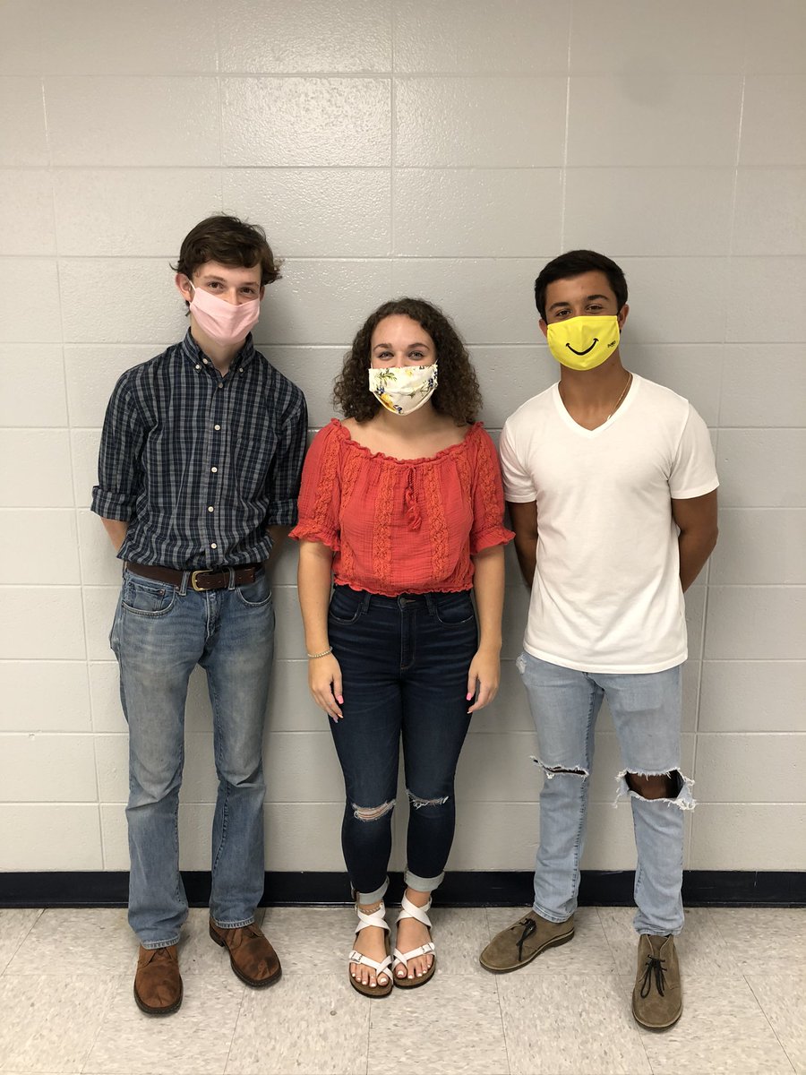 RaidersNHS's tweet photo. Congratulations to our 2020-2021 NHS Officers!
President: Truman Hale
Vice President: Brayden Conn
Secretary: Anna Ingram
💙❤️😊💙❤️📚💙❤️😷💙❤️ https://t.co/X7f9vv3mR8