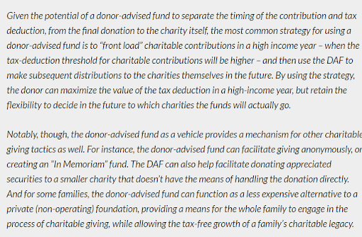 Donors use community foundations because it’s easier than setting up their own. Also, it enables them to maximize their tax benefit & allows them to give anonymously to causes they’d rather not have their names associated with, i.e a police foundation. (3/12)