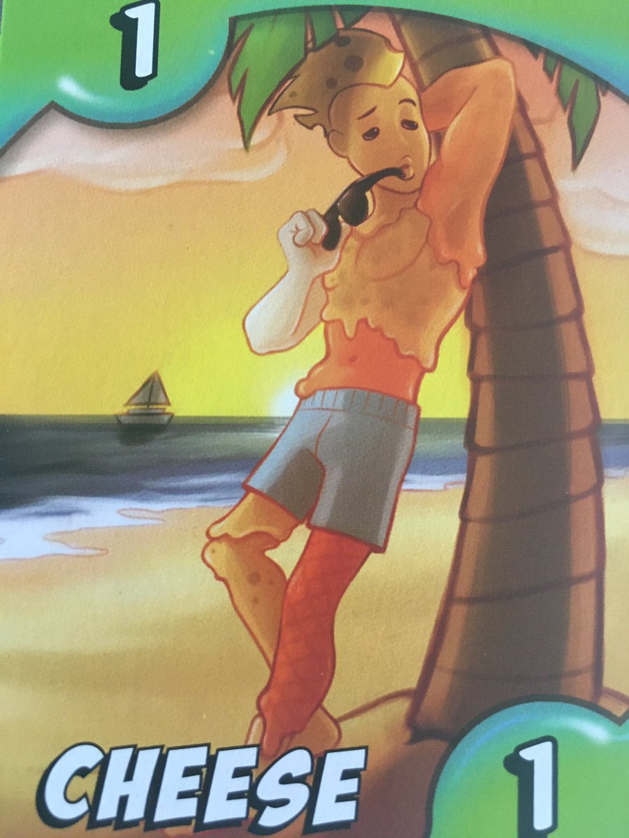 280 gsm for that snap you like. Blue core cuz the Cheese don’t bend. UV coating for that smooth finish. The Cheese has got it all.
#ThirstTrapBoardGames #cheese #Yes!Broccoli! #games