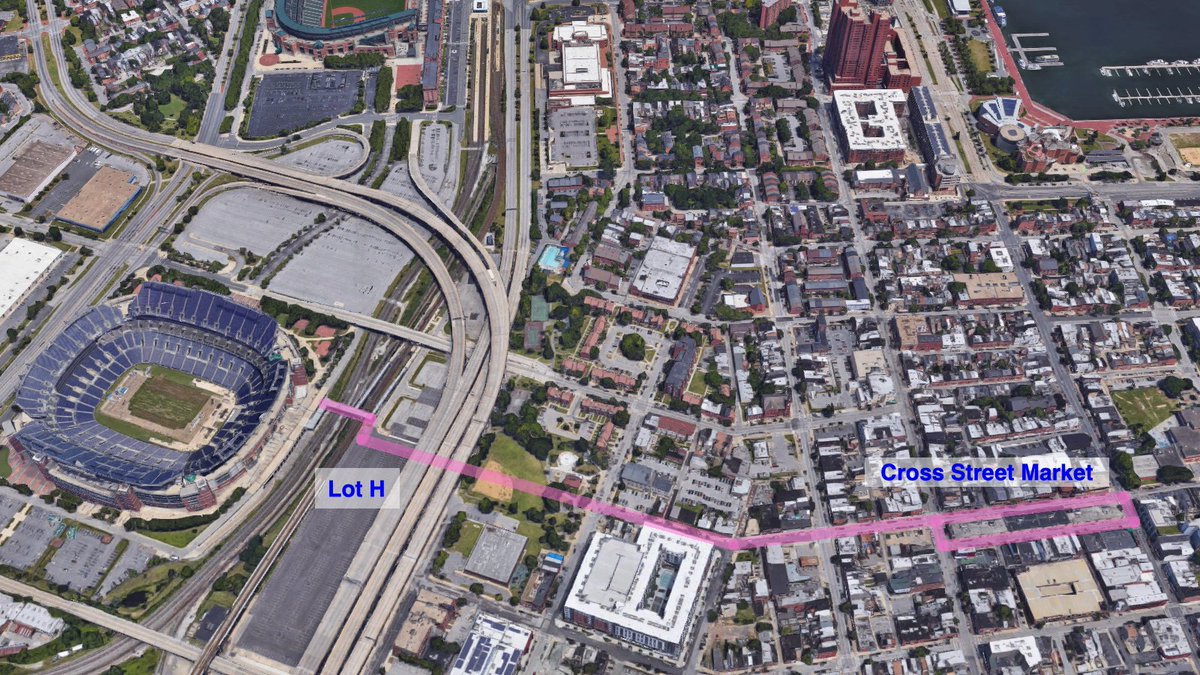  Create access to  @crossstmarket and Federal Hill via Cross St   #BMoreMD2026