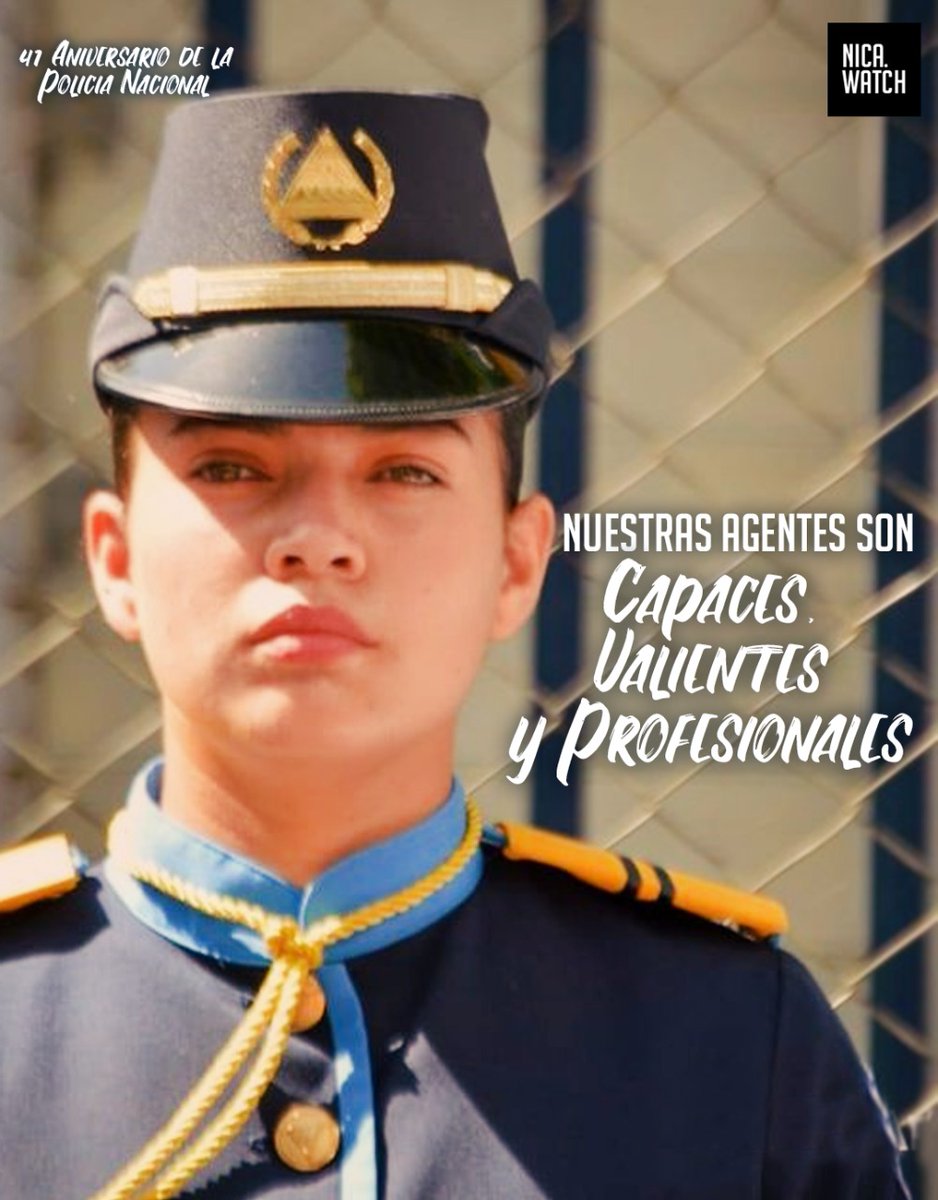 MilusTercero's tweet photo. #PN41PatriaLibreYSegura 
#ManaguaSandinista 
#OrgulloPatrio
#ManaguaSandinista 
#Honor al 41 Aniversario De Nuestra Policia Nacional 👏👏✌✌ https://t.co/9m43TZNNcv