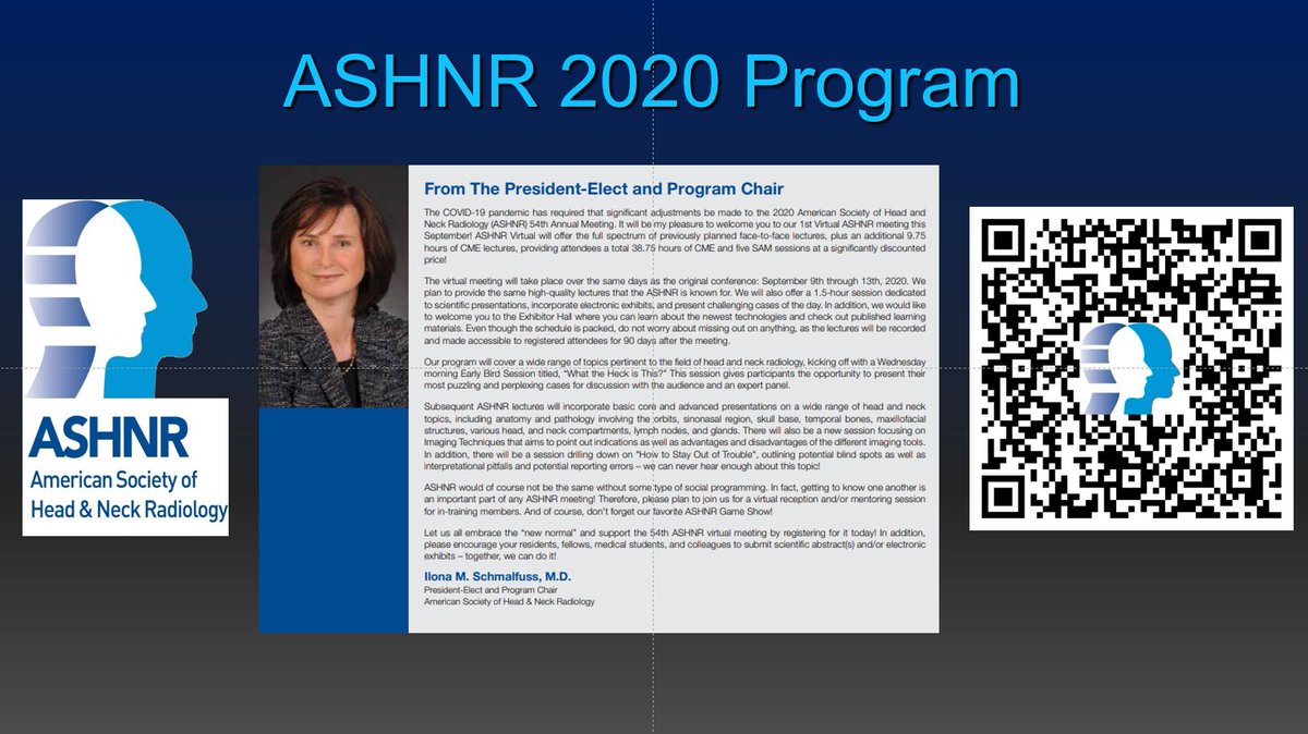 callyrobs's tweet photo. Listen up! #Radres #RadEd @ASHNRSociety would love to get 64 more registrants for #ASHNR2020 to make our historic 1000!
Watch live today through Sunday or watch all recorded content at your leisure up to 90 days post meeting.
Register using this link: https://t.co/6XLDYpWetf https://t.co/7h2nQ5CKoW